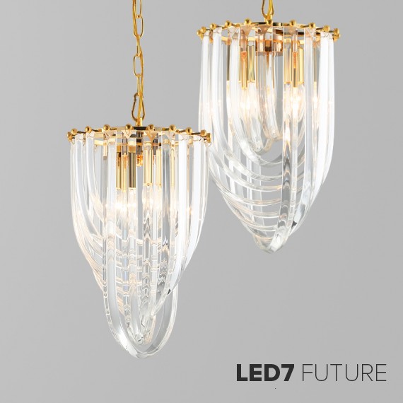 Loft Industry Modern - Spray V2 Chandelier
